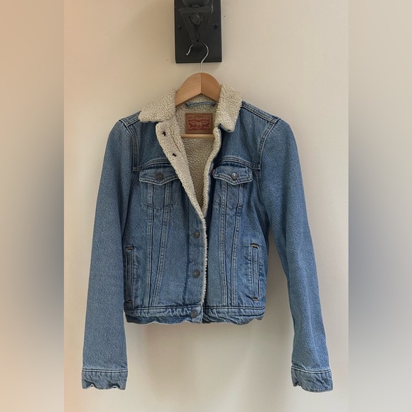 Levi Strauss Sherpa Jean jacket - Picture 1 of 2
